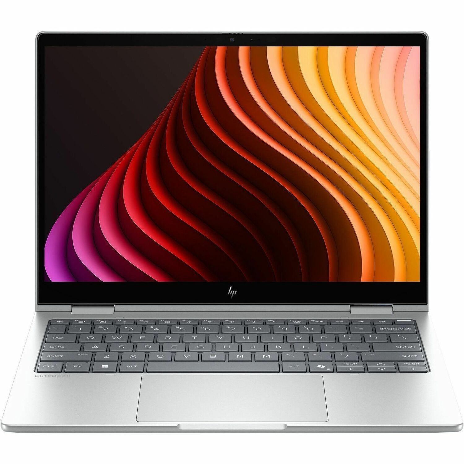 HP EliteBook 8 Flip G2i 13.3" Convertible Copilot+ PC 2 in 1 Notebook - WUXGA - Intel Core Ultra 5 Series 3 325 - 32 GB - 512 GB SSD - English Keyboard - Glacier Silver