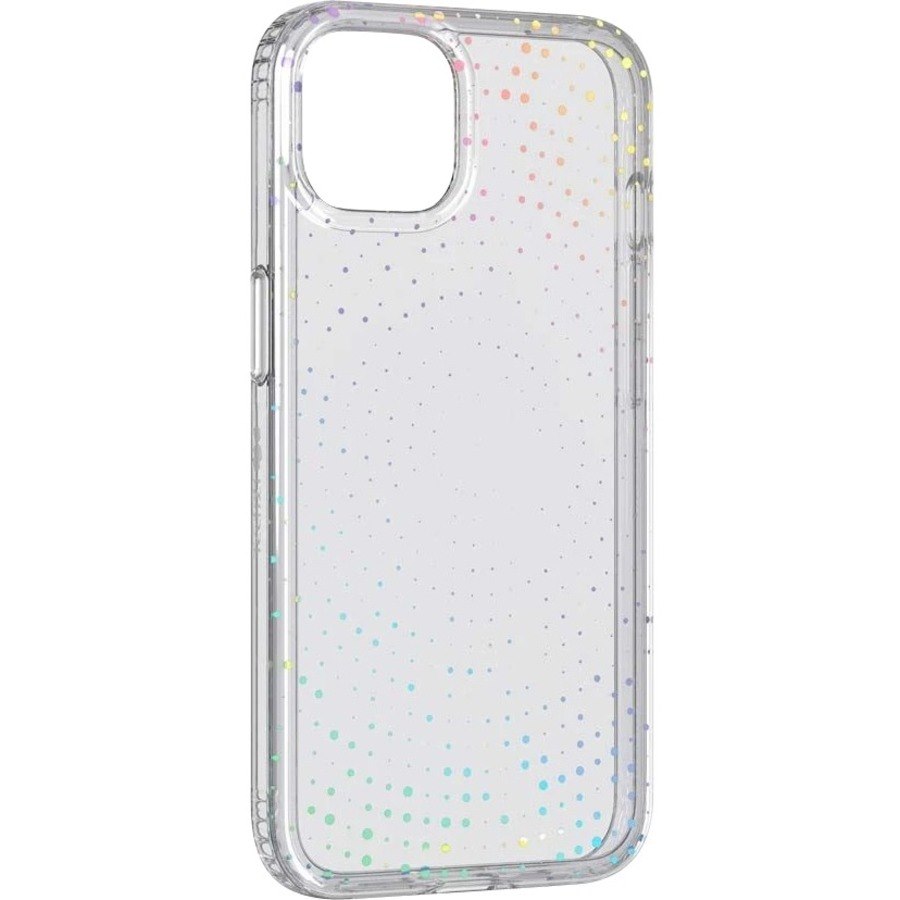 Tech21 Evo Sparkle Case for Apple iPhone 13 Smartphone - Holographic Shimmer Effect - Radiant