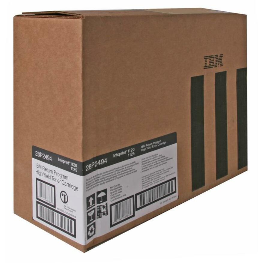 IBM 28P2494 Original Laser Toner Cartridge - Black - 1 Box