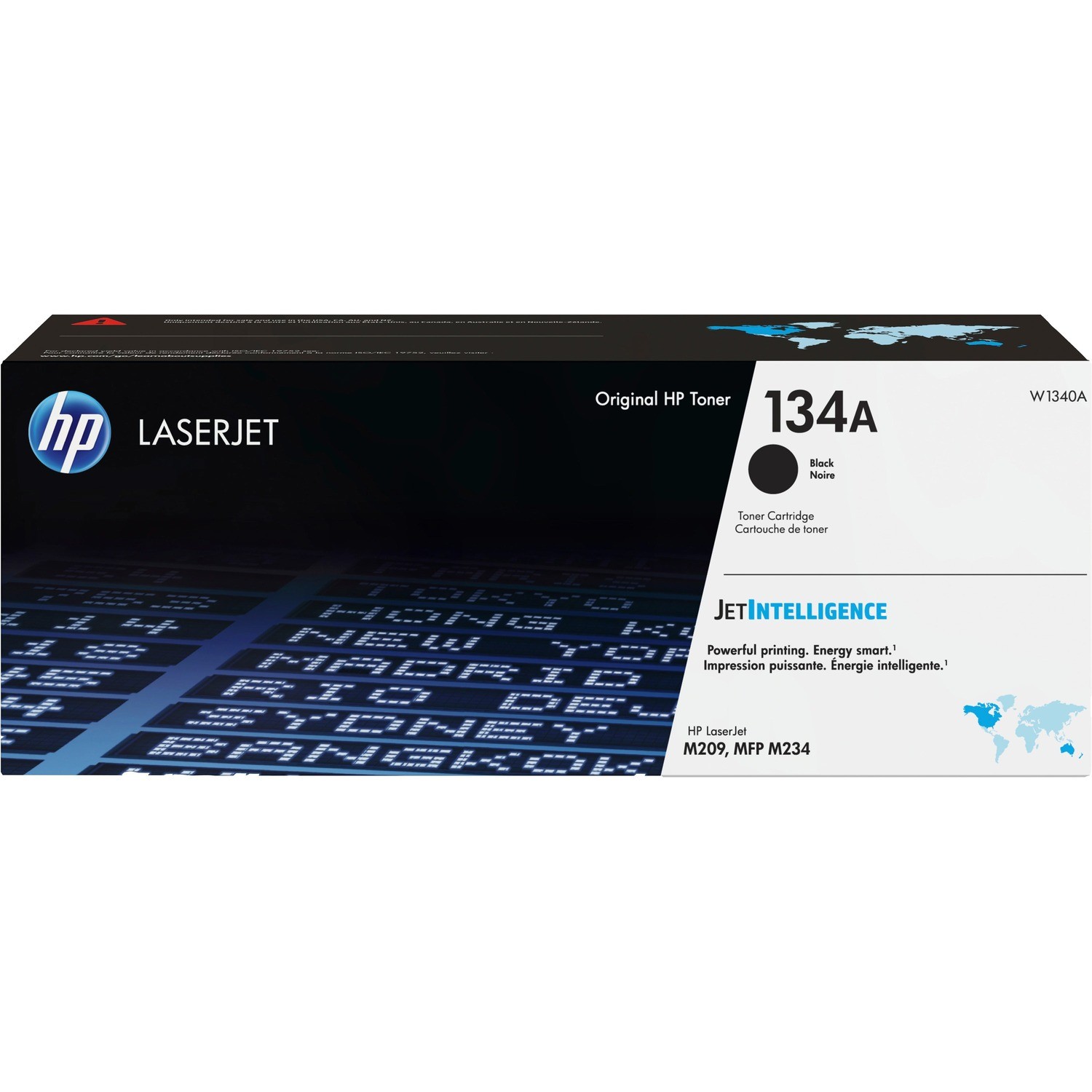 HP 134A BLACK TONER M209, M234, M236 SERIES PRINTER
