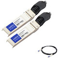 AddOn Avaya/Nortel® AA1403019-E6-1M to Intel® XDACBL1M Compatible TAA Compliant 10GBase-CU SFP+ to SFP+ Direct Attach Cable (Passive Twinax, 1m)