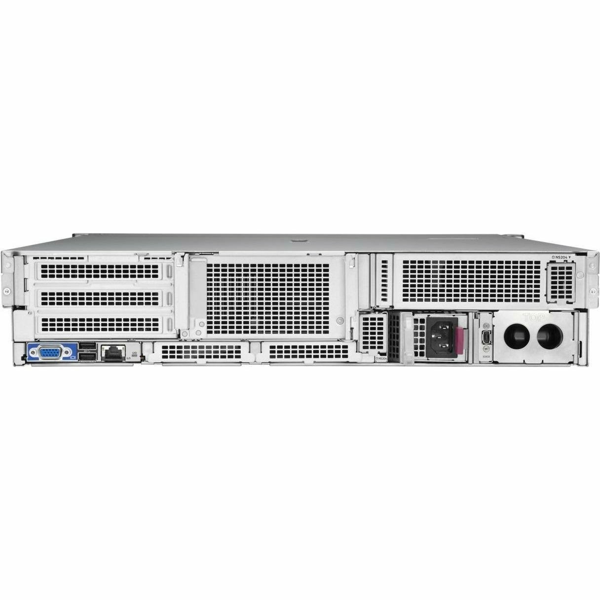 HPE ProLiant Compute DL340 Gen12 2U Rack Server - 1 x Intel Xeon 6 6505P 2.20 GHz - 32 GB RAM - 960 GB SSD - (2 x 480GB) SSD Configuration - Serial ATA/600, 12Gb/s SAS, NVMe Controller