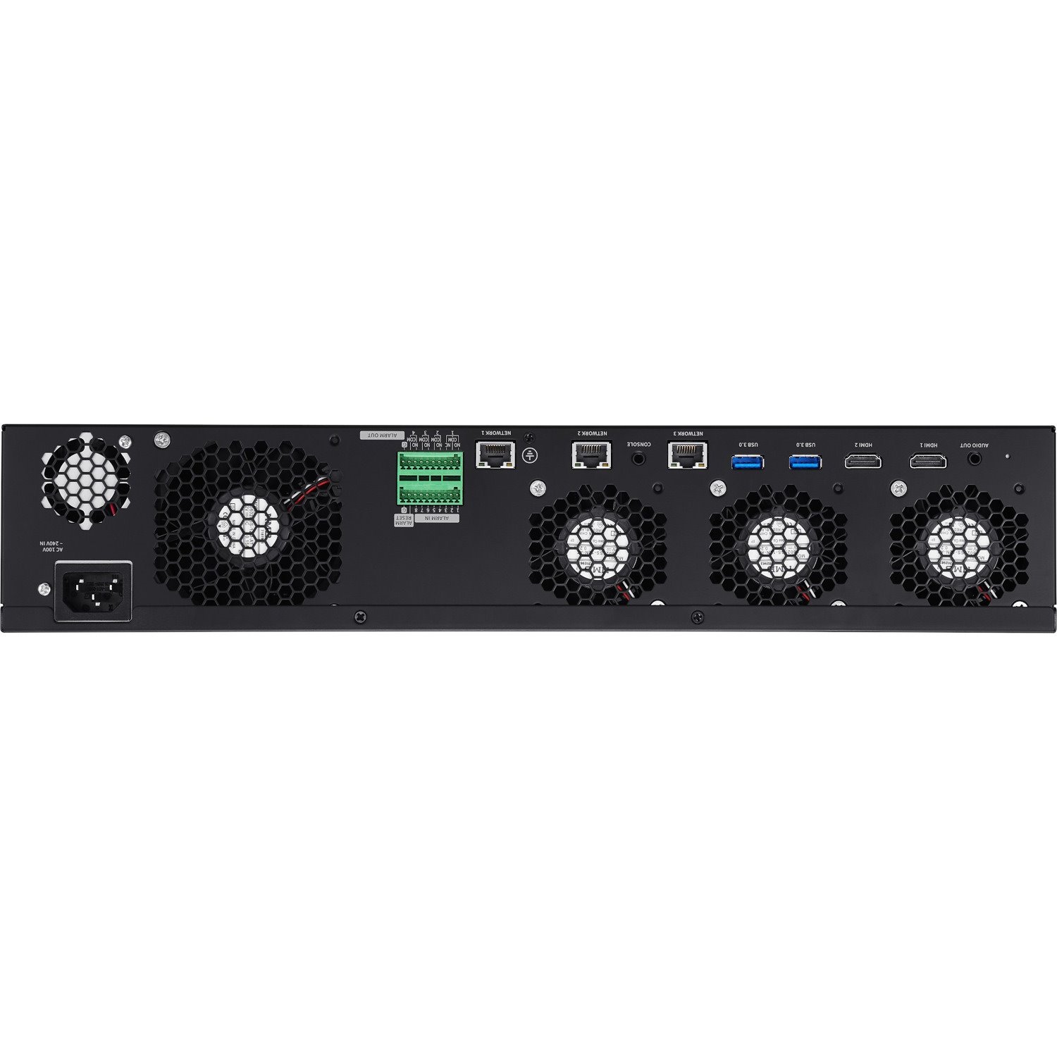 Wisenet 32CH 4K 400Mbps H.265 NVR - 16 TB HDD