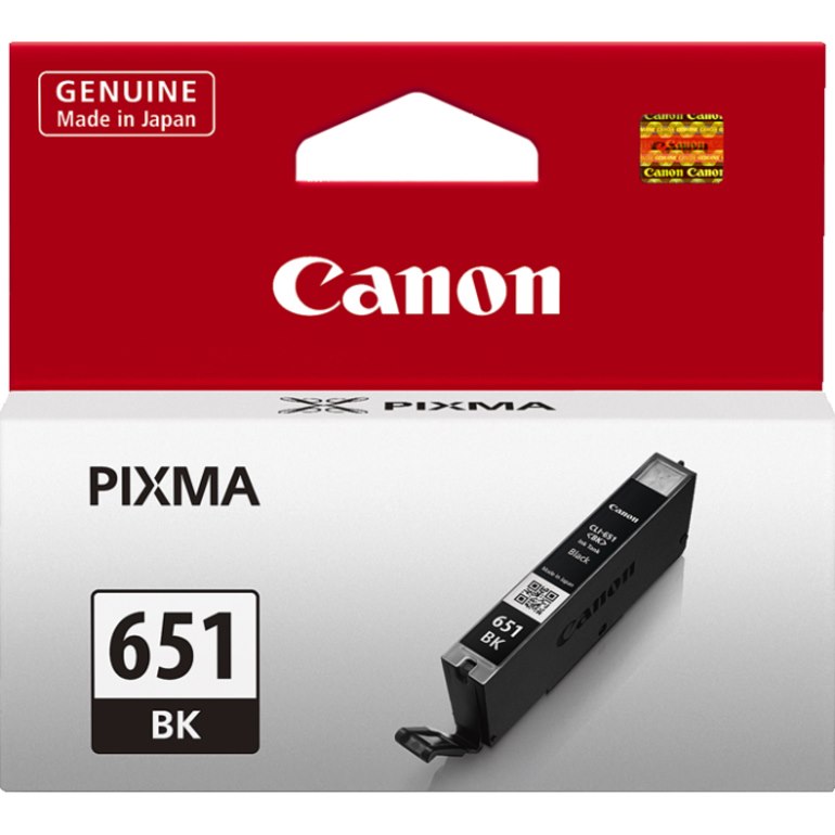 Canon CLI-651BK Original Inkjet Ink Cartridge - Black Pack