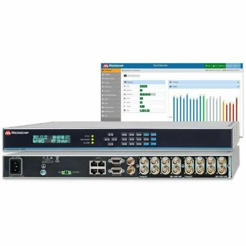 Microchip SyncServer S650 Network Time Server TAA Compliant