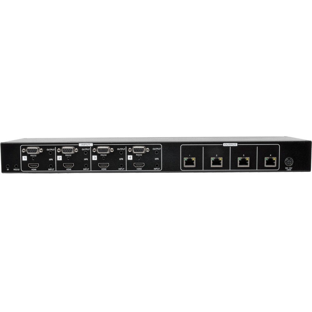 Tripp Lite by Eaton HDBaseT HDMI over Cat5e/6/6a 4x4 Extender Matrix Transmitter, Serial and IR, 4K x 2K 30 Hz UHD / 1080p 60 Hz, 4 Input, 4 Output, TAA