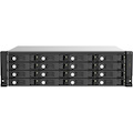 QNAP TL-R1620SEP-RP Drive Enclosure SATA/600 - Mini-SAS HD Host Interface - 3U Rack-mountable