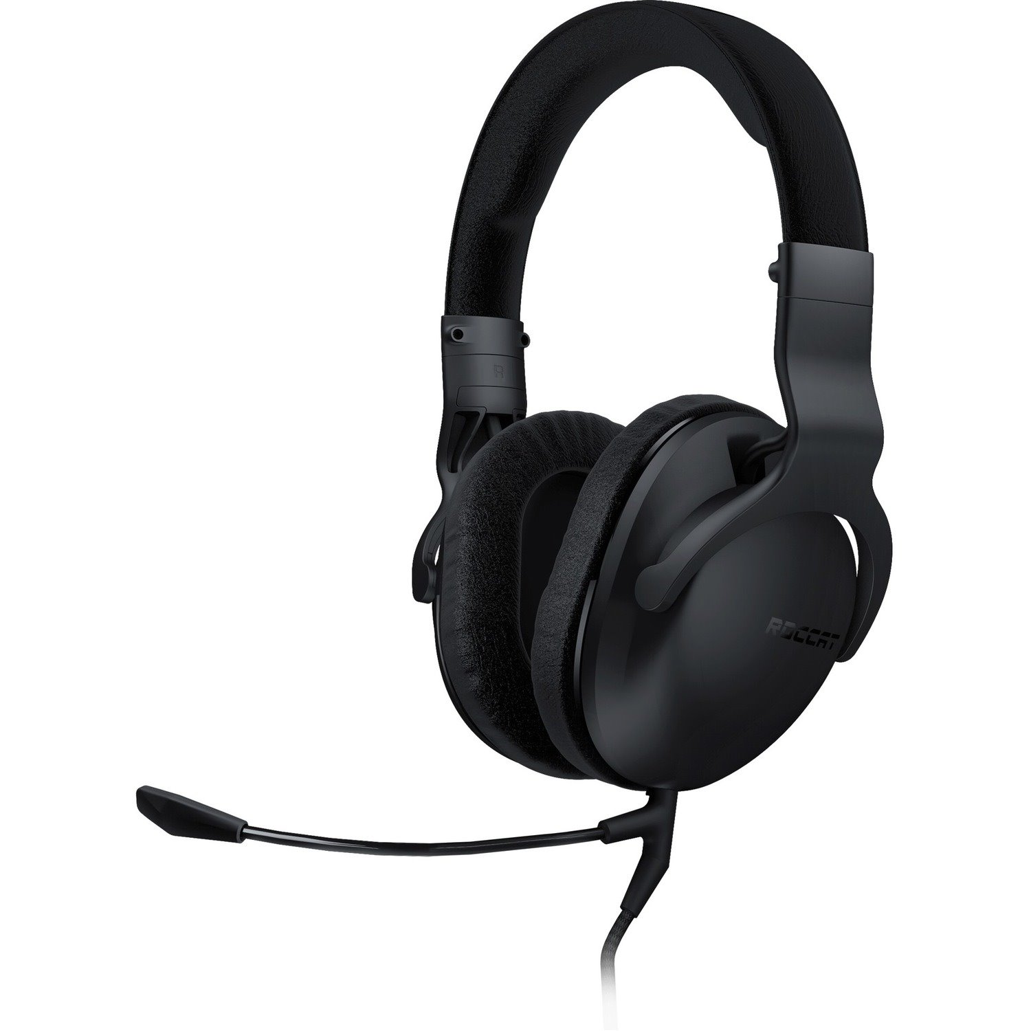 Roccat Cross Wired Over-the-head Stereo Headset - Black