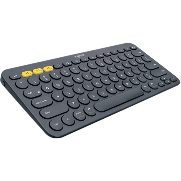 Logitech K380 Keyboard - Wireless Connectivity - English - Off White