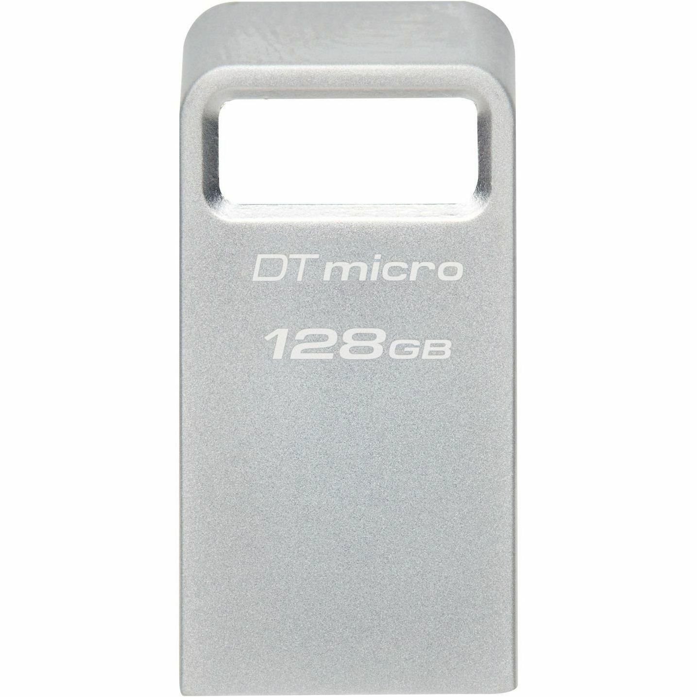 Kingston DataTraveler Micro 128GB USB 3.2 (Gen 1) Flash Drive