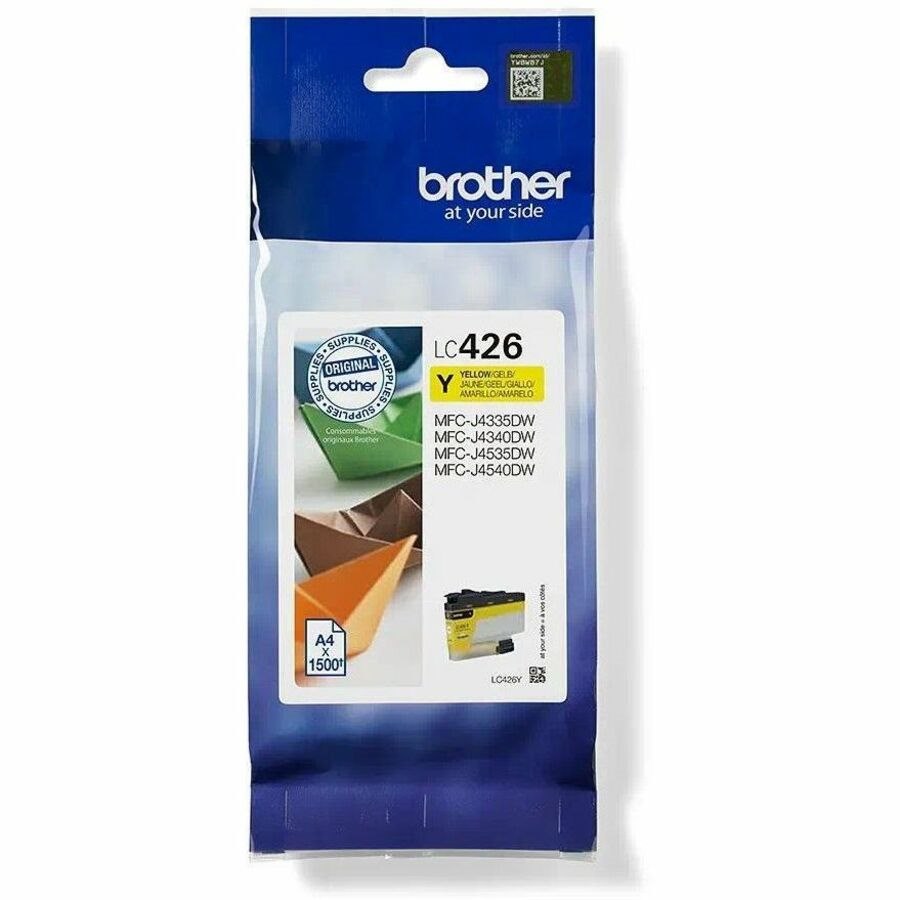 Brother Original High Yield Inkjet Ink Cartridge - Single Pack - Yellow - 1 Pack