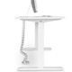 StarTech.com Cable Management Spine - Adjustable & Flexible Cable Organizer - With Four Cable Channels and Weighted Base Plate