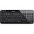 Logitech K360 Compact Wireless Keyboard for Windows, 2.4GHz Wireless, USB Unifying Receiver, 12 F-Keys, 3-Year Battery Life, Compatible with PC, Laptop (Glossy Black)