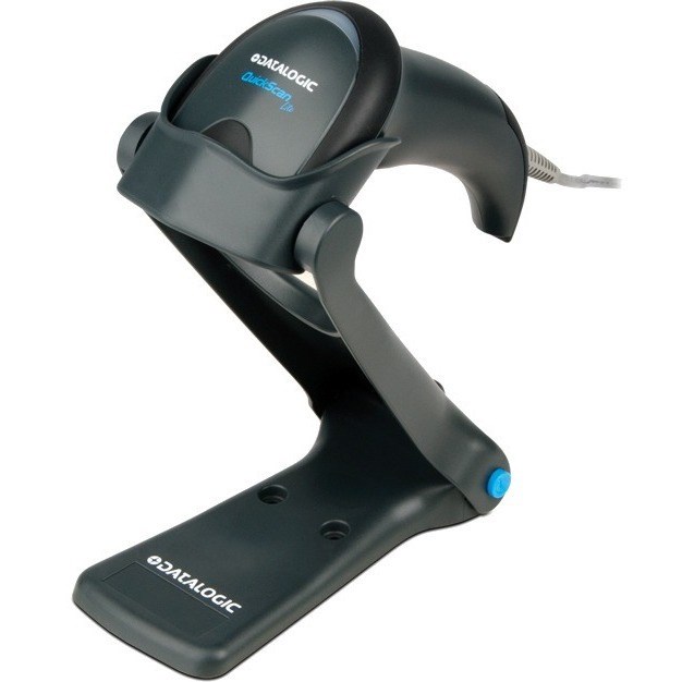 Datalogic QuickScan I Lite QW2420 Handheld Barcode Scanner - Cable Connectivity - Black - USB Cable Included