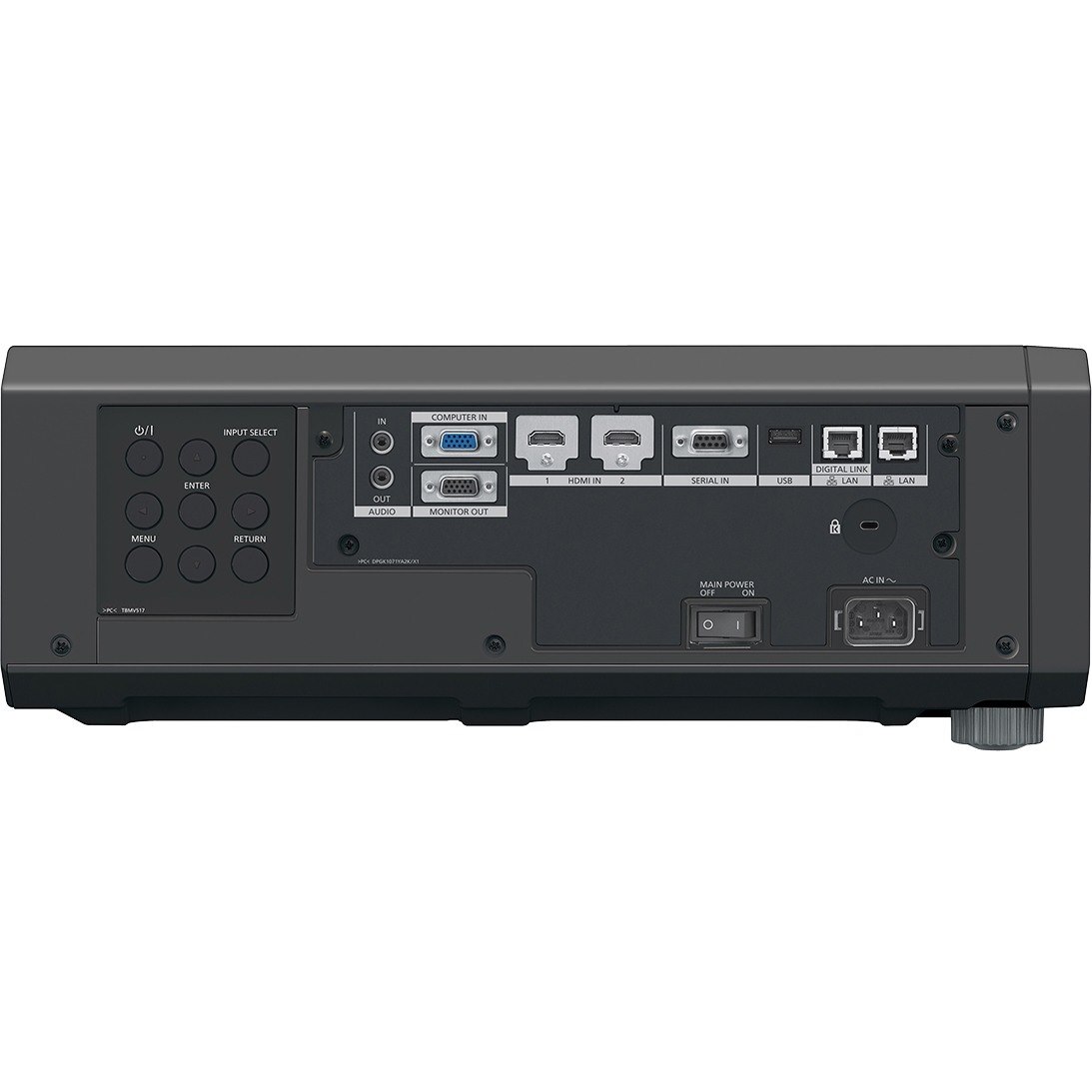 Panasonic PT-FRQ60 DLP Projector - 16:9 - Ceiling Mountable, Floor Mountable - Black