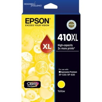 Epson Claria 410XL Original High Yield Inkjet Ink Cartridge - Yellow Pack