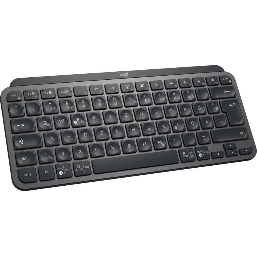 Logitech MX Keys Mini for Business Keyboard - Wireless Connectivity - German - QWERTY Layout - Graphite