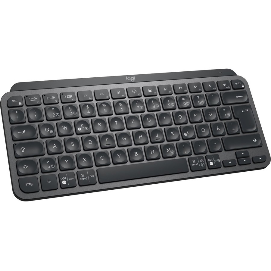 Logitech MX Keys Mini for Business Keyboard - Wireless Connectivity - German - QWERTY Layout - Graphite