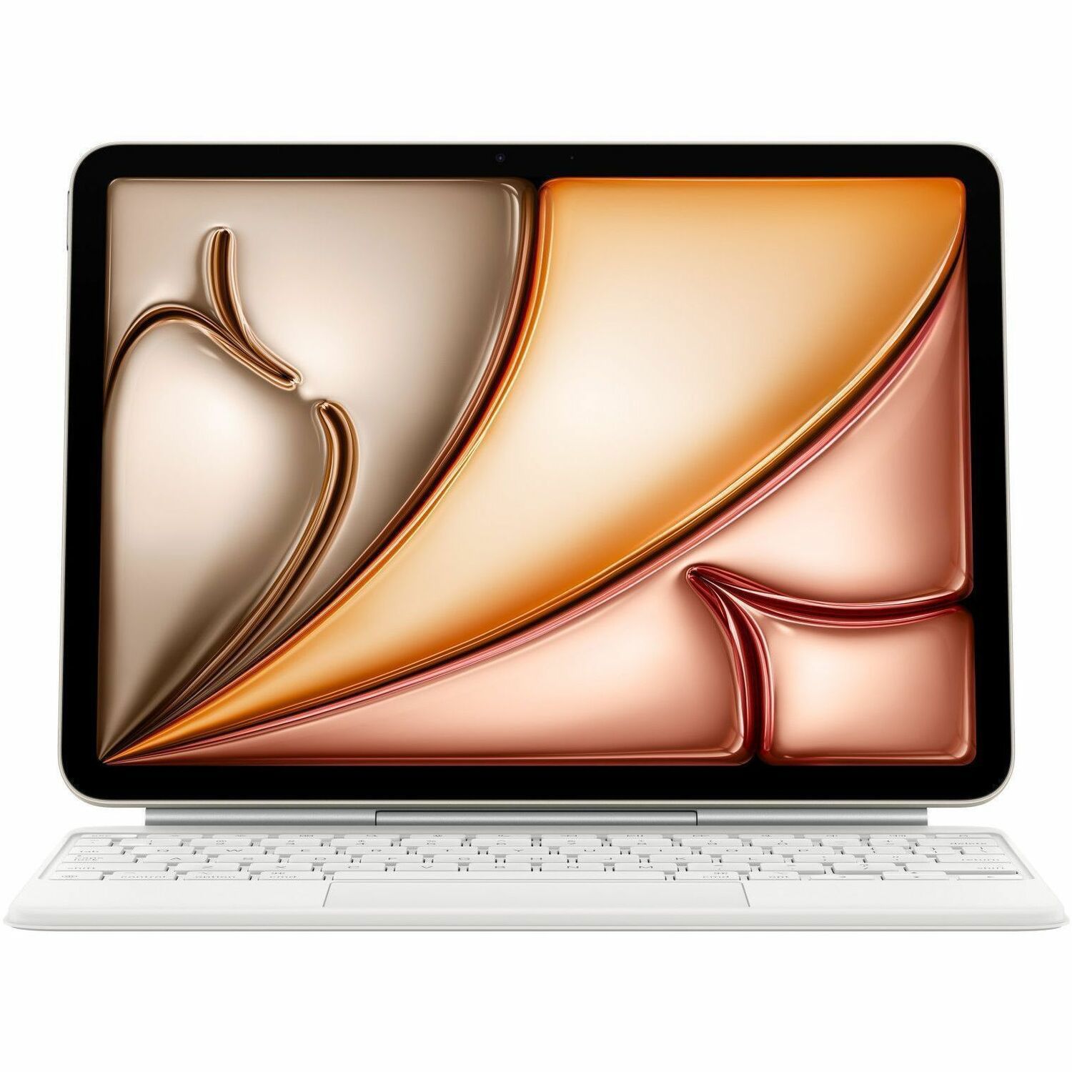 Apple Magic Keyboard/Cover Case for 33 cm (13") Apple iPad Air 13 (2024), iPad Air 13 (2025) Tablet - White