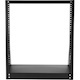 StarTech.com 2-Post 12U Heavy-Duty Desktop Server Rack, Small Open Frame 19in Network Rack for Home/Office IT Equipment, TAA Compliant