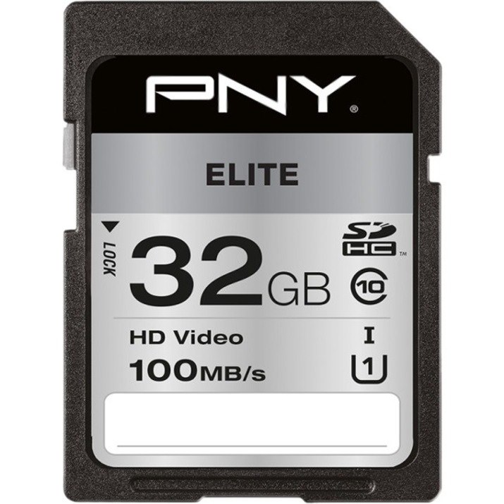 PNY Elite 32 GB Class 10/UHS-I (U1) SDHC