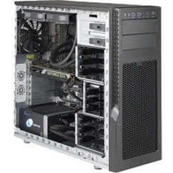 Supermicro SuperServer 5039AD-I Server Barebone System - Mid-tower - Socket R4 LGA-2066 - 1 x Processor Support