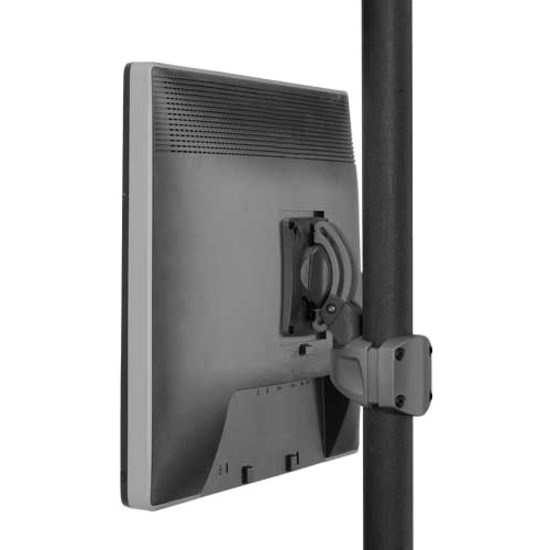 Chief Kontour Pole Wall Mount - Extreme Tilt Pitch/Pivot - Black