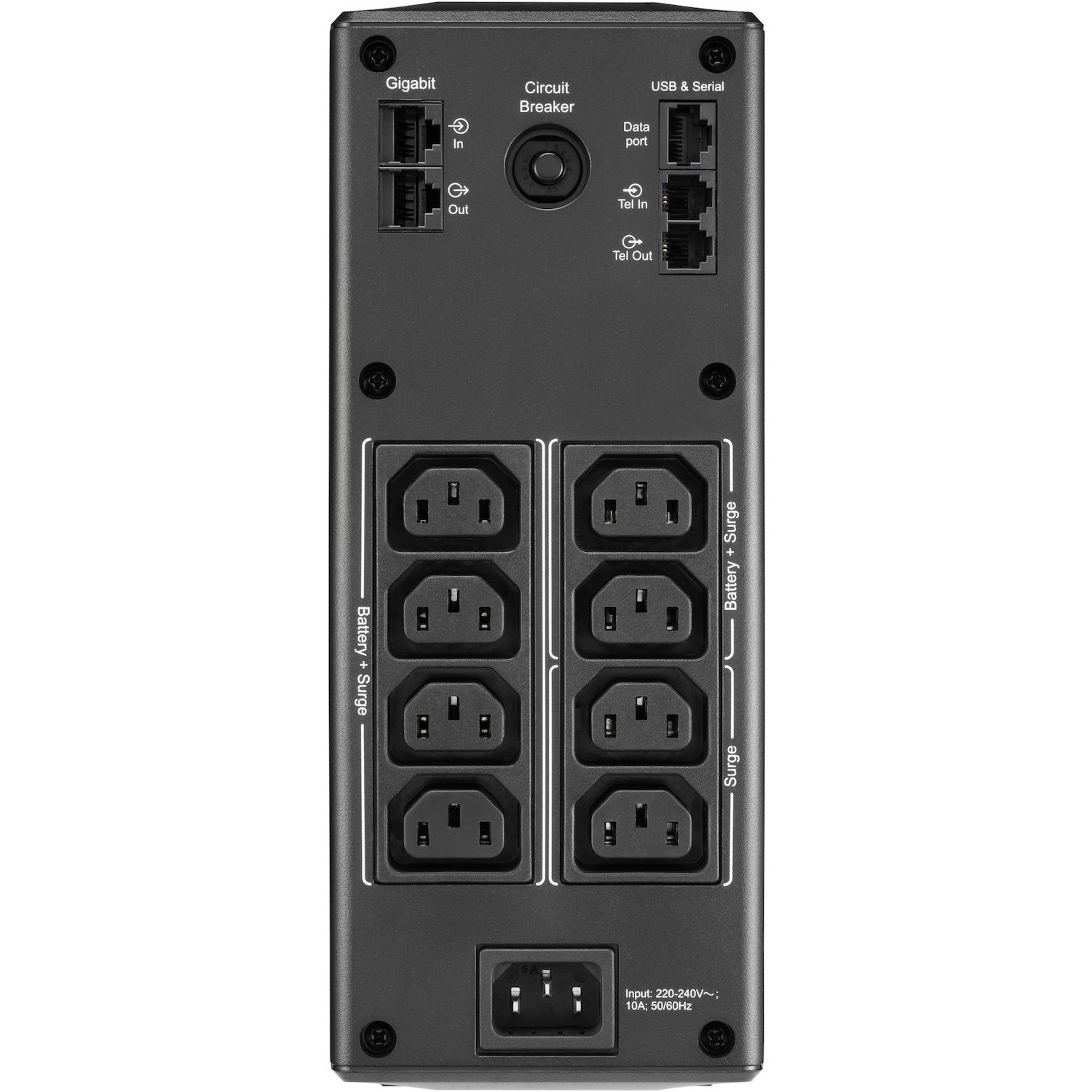 Schneider Electric Back-UPS Pro BR1600MI Line-interactive UPS - 1,60 kVA/960 W