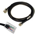 apg® Printer Interface Cable | CD-102A Cable for Cash Drawer to Printer | 1 x RJ-12 Male - 1 x RJ-45 Male | Connects to EPSON and Star Printers