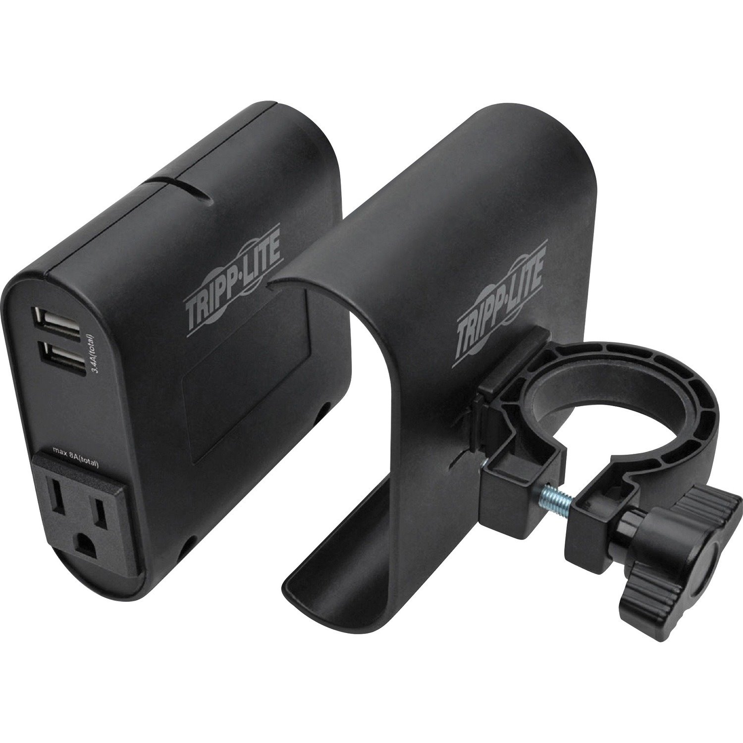 Eaton Tripp Lite Series AC/USB Charging Clip for Display Mounts