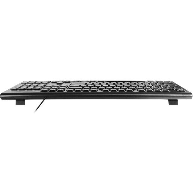 Macally Black 104 Key Full Size USB Keyboard for Mac