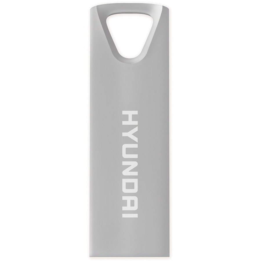 Hyundai Bravo Deluxe 32GB High Speed Fast USB 2.0 Flash Memory Drive Thumb Drive Metal, Silver