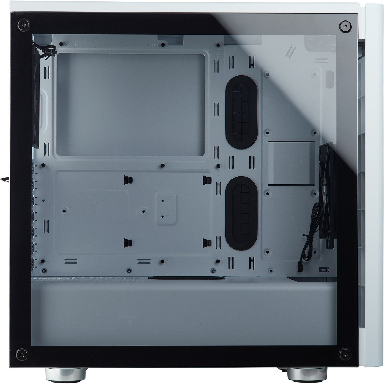 Corsair Carbide 275R Computer Case - ATX Motherboard Supported - Mid-tower - Steel, Plastic, Tempered Glass - White