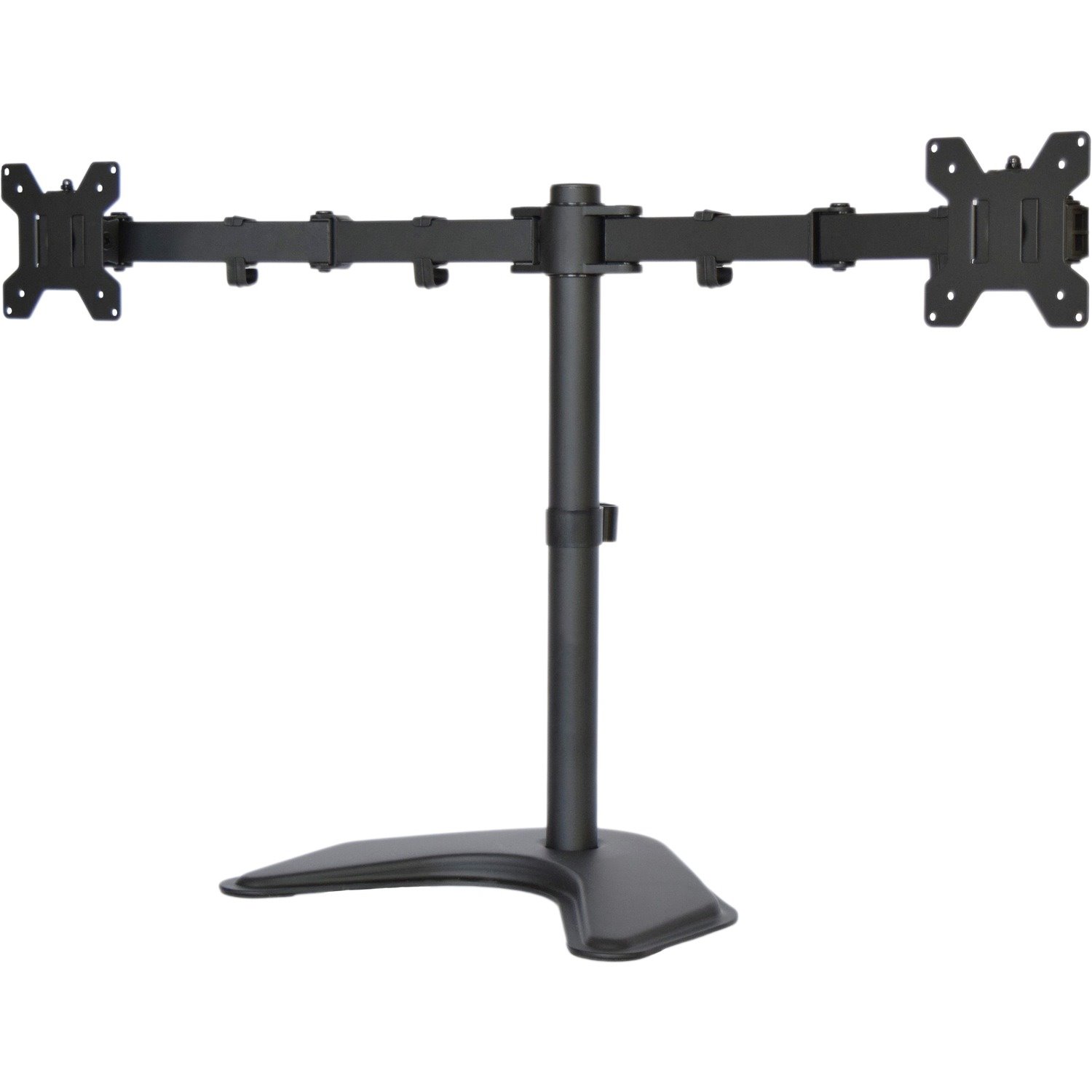 VIVO Freestanding Dual Monitor Stand with Adjustable Arms