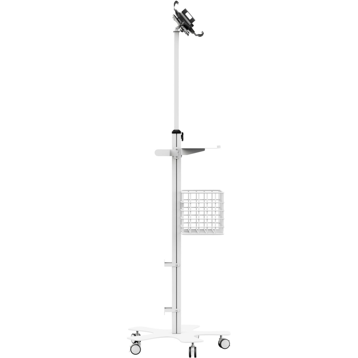 CTA Digital Medical Mobile Floor Stand with VESA Tablet Security Holder