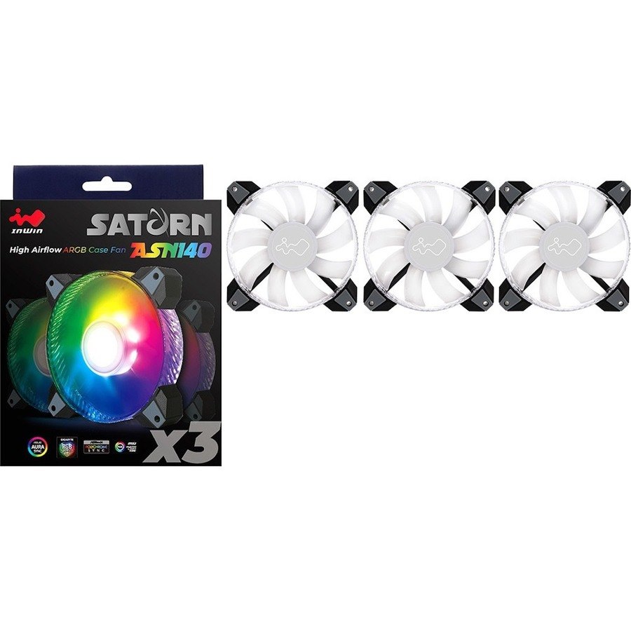 In Win Saturn IW-FN-ASN140-3PK 3 Cooling Fan - Motherboard