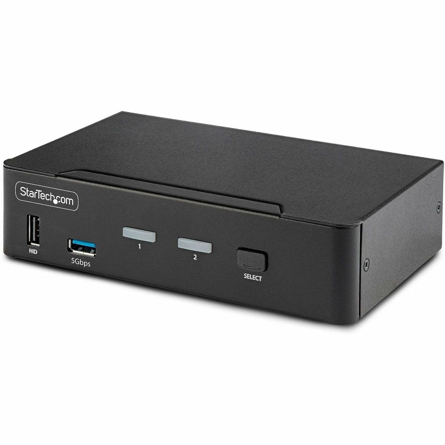 StarTech.com 2-Port DisplayPort 1.4 KVM Switch, 8K 60Hz / 4K 144Hz, 2x USB 3.0 Ports, 4x USB 2.0 Ports, Hotkey Switching, TAA Compliant