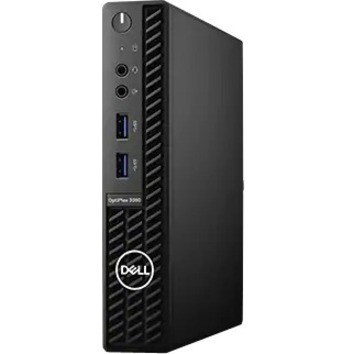 Dell OptiPlex 3000 3080 Desktop Computer - Intel Core i3 10th Gen i3-10100T - 4 GB - 500 GB HDD - Micro PC