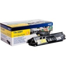 Brother TN-329Y Original Laser Toner Cartridge - Twin-pack - Yellow - 2 / Pack