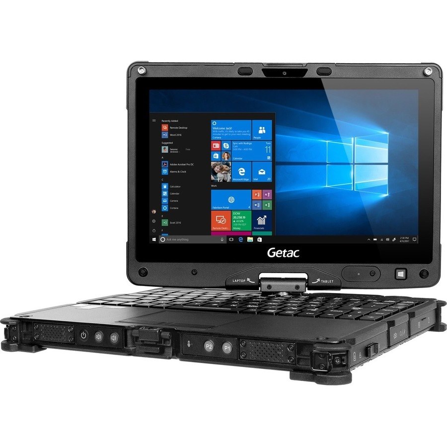 Getac V110 V110 G5 29.5 cm (11.6") Touchscreen Rugged Convertible 2 in 1 Notebook - Full HD - Intel Core i7 8th Gen i7-8665U - vPro Technology - 8 GB - 512 GB SSD