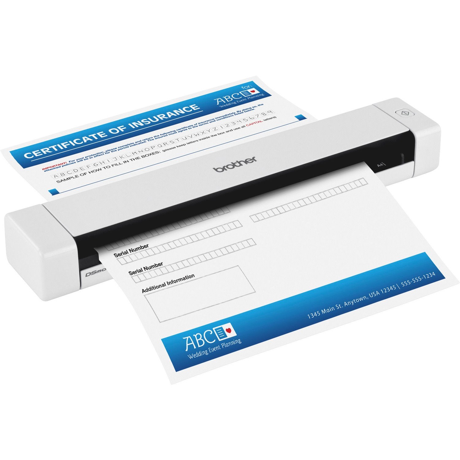 Brother DSMobile DS-620 Sheetfed Scanner - 600 dpi Optical