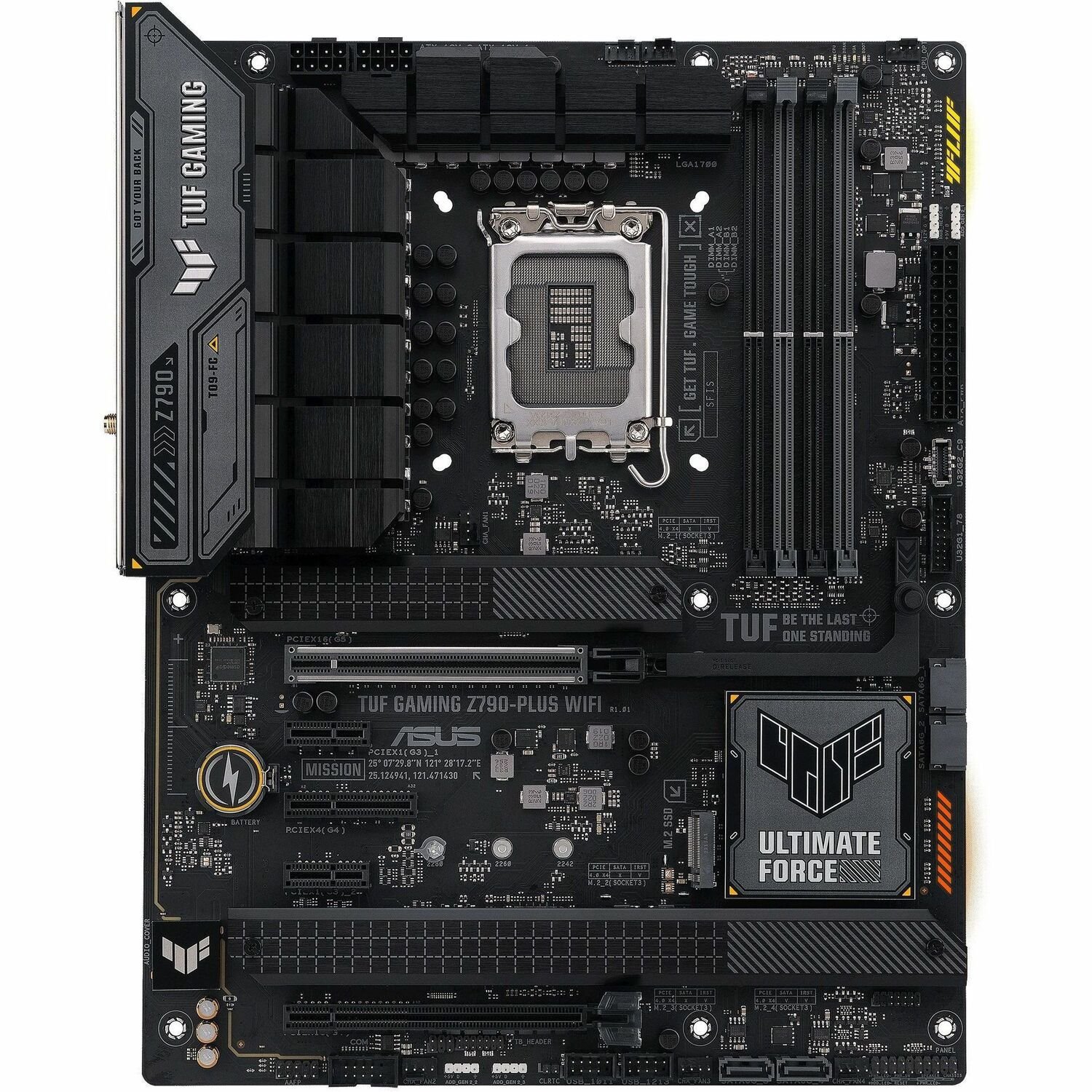 Asus Z790-PLUS WIFI Gaming Desktop Motherboard - Intel Z790 Chipset - Socket LGA-1700 - ATX