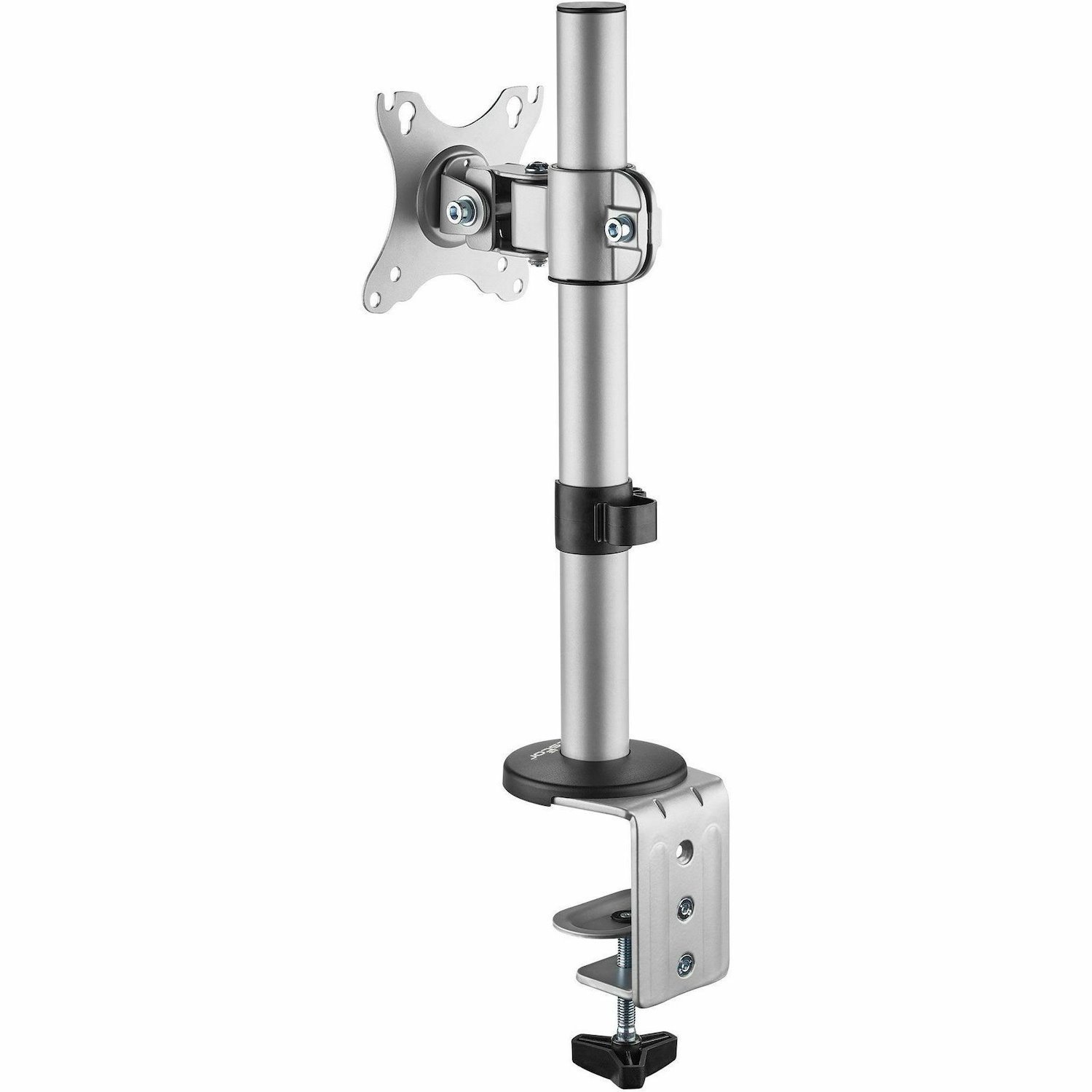 Rocstor ErgoReach Desk Mount for Monitor, Display - Aluminum Silver - Landscape/Portrait