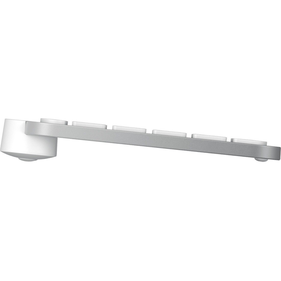 Logitech MX Keys Mini for Business Keyboard - Wireless Connectivity - International English - Pale Gray