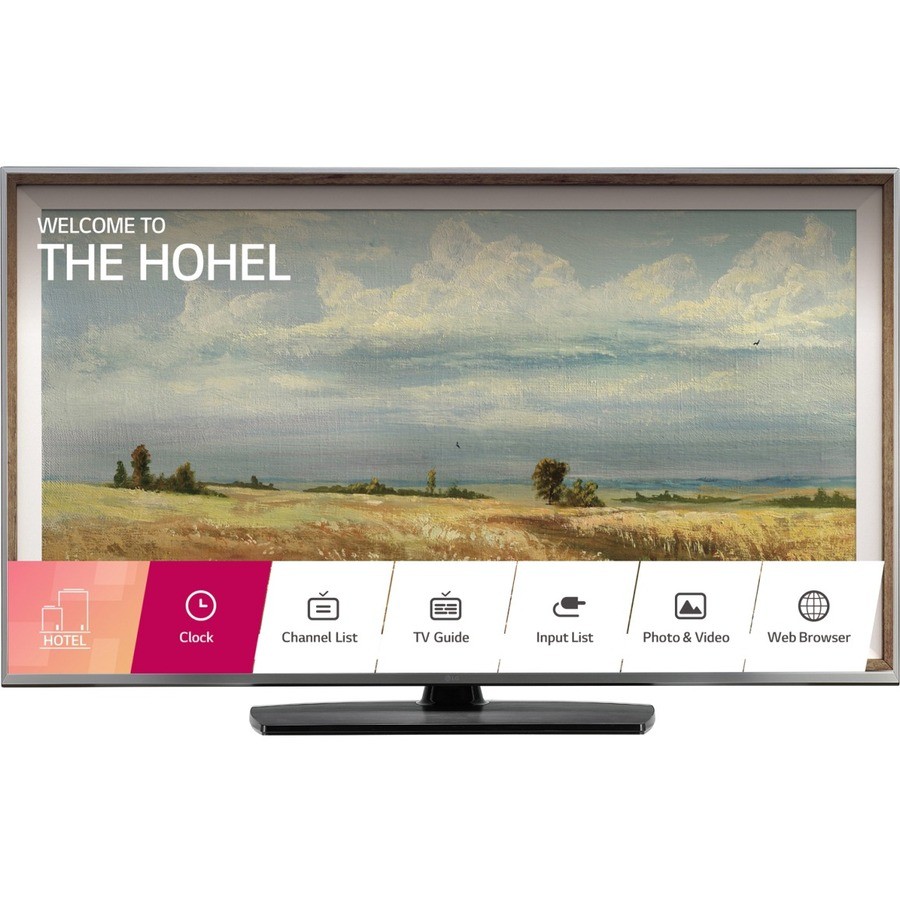 LG Pro Centric UU770H 49UU770H 49" Smart LED-LCD TV - 4K UHDTV - Black, Steel Silver