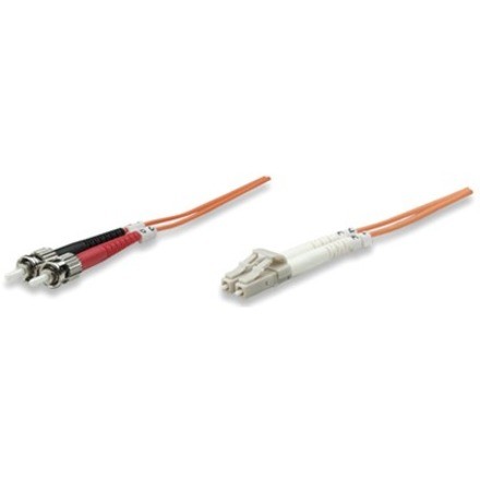 Intellinet 3.0M LC-ST M/M InfiniBand En Glasvezelkabel 3 M Oranje ** New Retail **