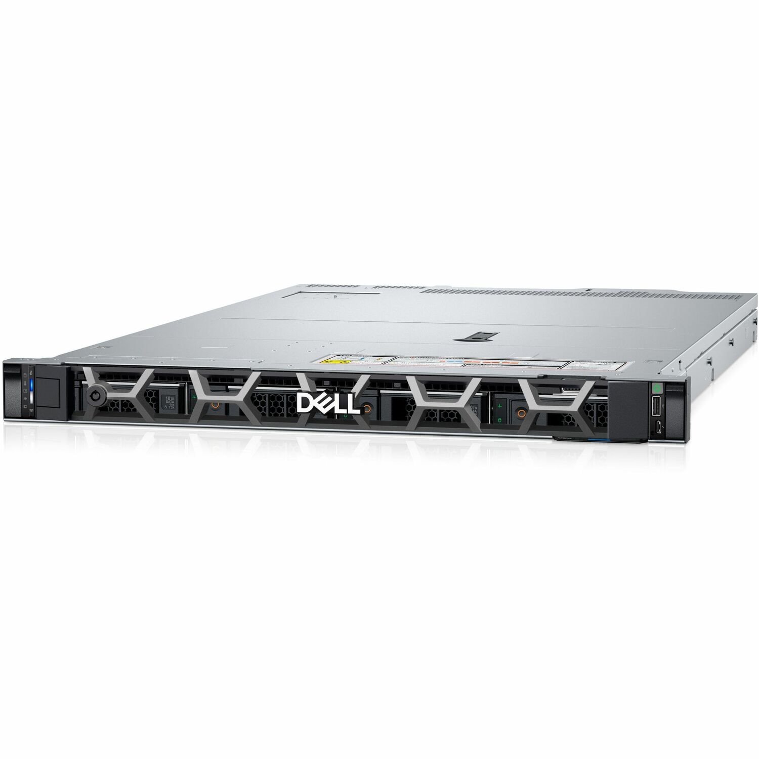 Dell EMC PowerEdge R660xs 1U Rack Server - 1 Xeon Silver 4410Y 2 GHz - 32 GB RAM - 480 GB SSD - (1 x 480GB) SSD Configuration - 12Gb/s SAS Controller