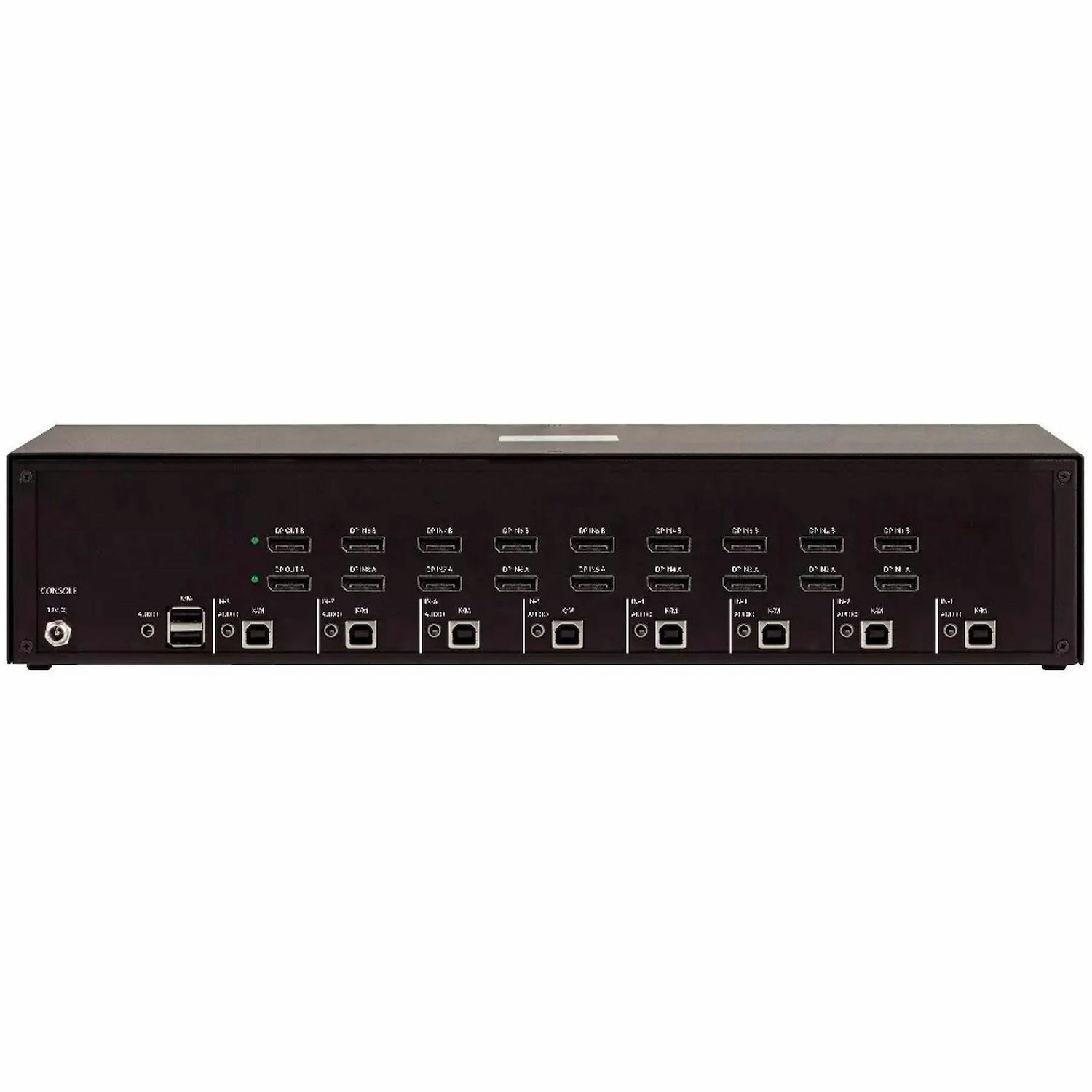 StarTech.com Secure 8-Port Dual-Monitor KVM Switch, DisplayPort, 4K 30Hz, NIAP 4.0, Metal Housing, Made in the USA