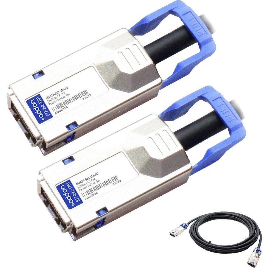 AddOn HP&reg; Compatible TAA Compliant 10GBase-CX CX4 to CX4 Direct Attach Cable (Passive Twinax, 5m)