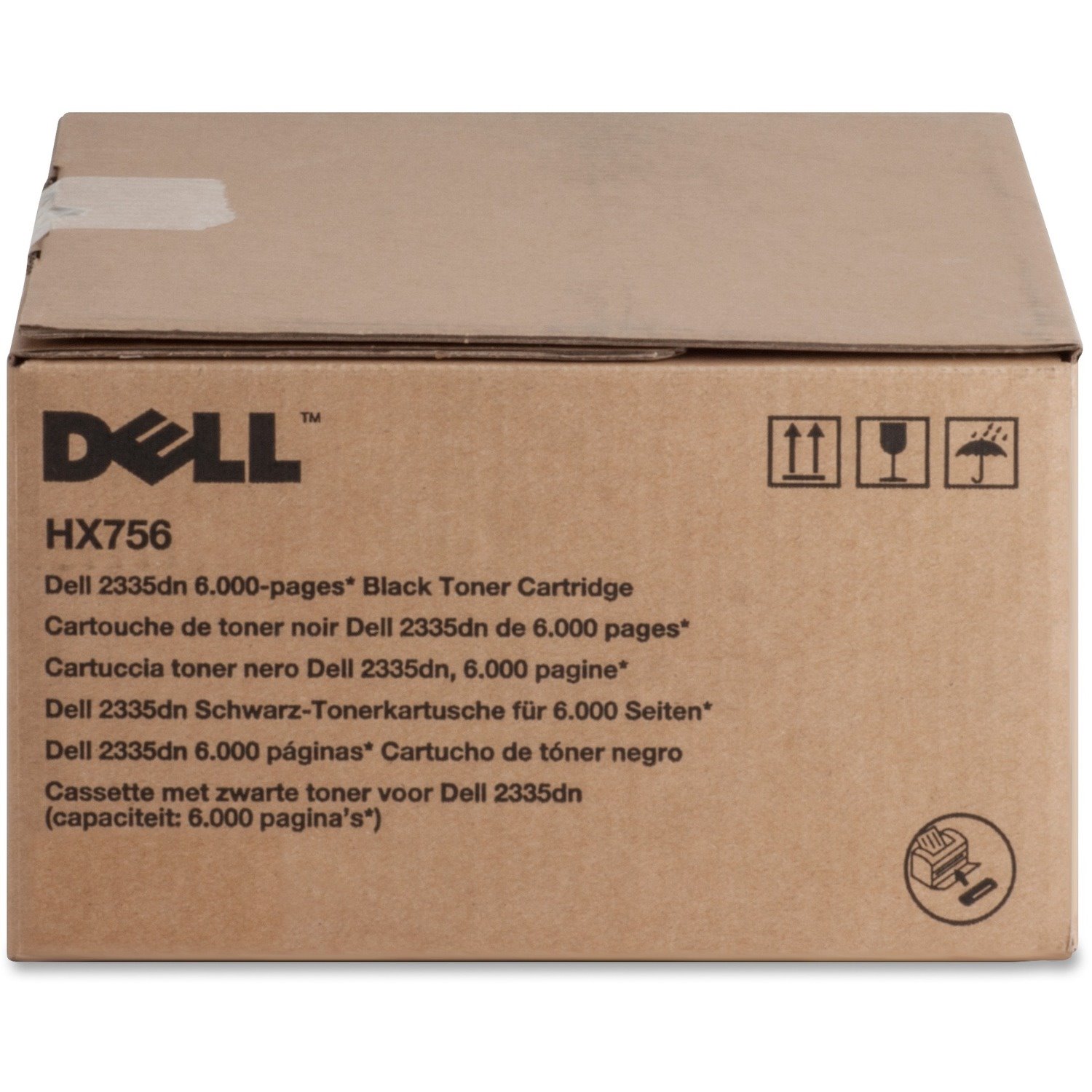 Dell Original High Yield Laser Toner Cartridge - Black - 1 Each